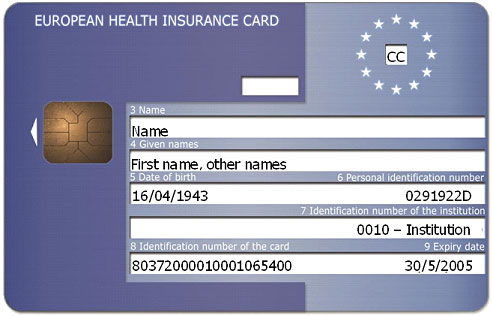 Tarjeta Sanitaria Europea Hablamos de Europa Tarjeta Sanitaria Europea Hablamos de Europa
