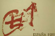 Logo Presidencia española de la UE 1989
