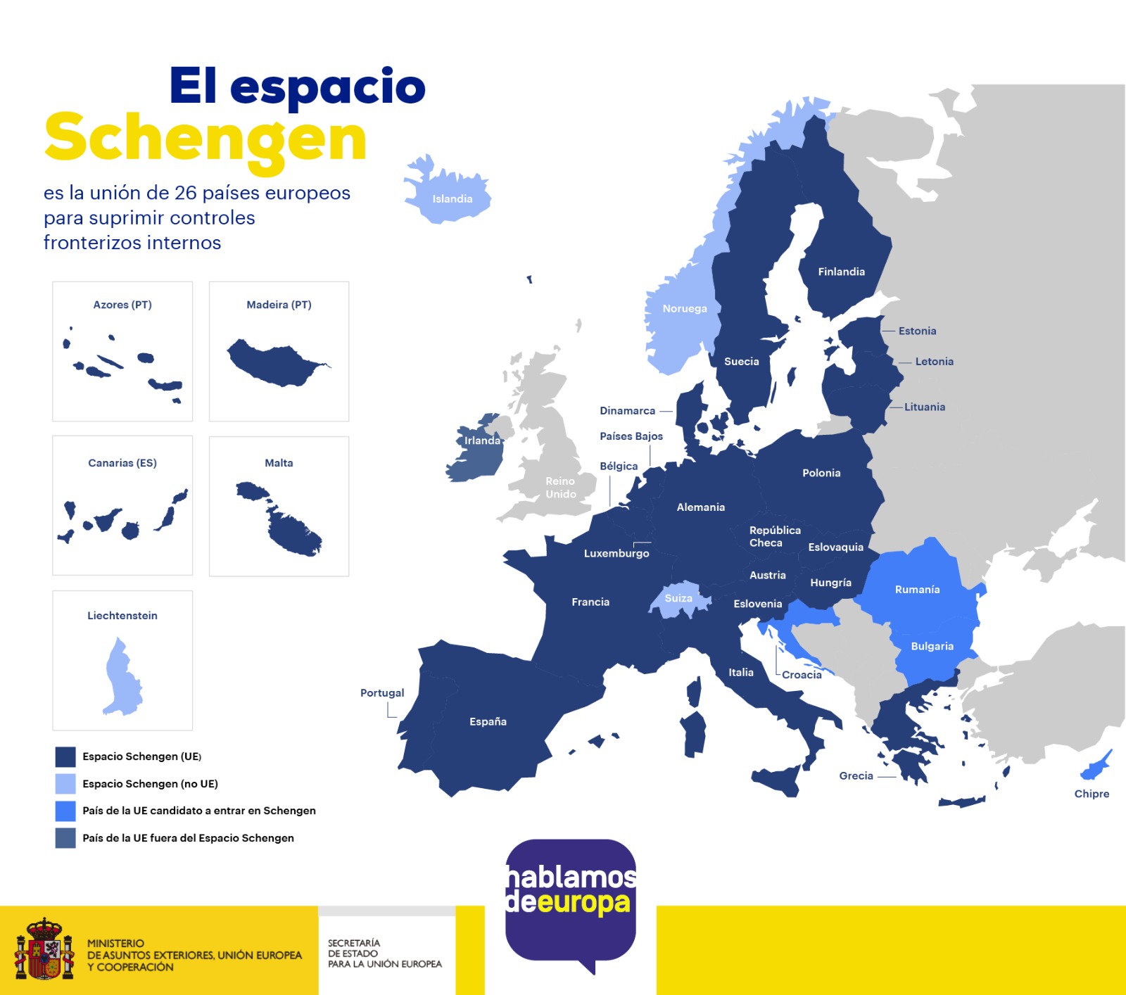 El espacio Schengen